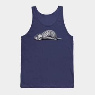 Lop-eared sad cat Tank Top